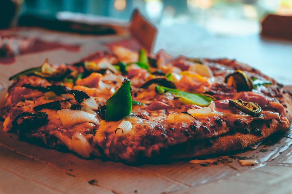 Pizza mit hohem Kaloriengehalt
