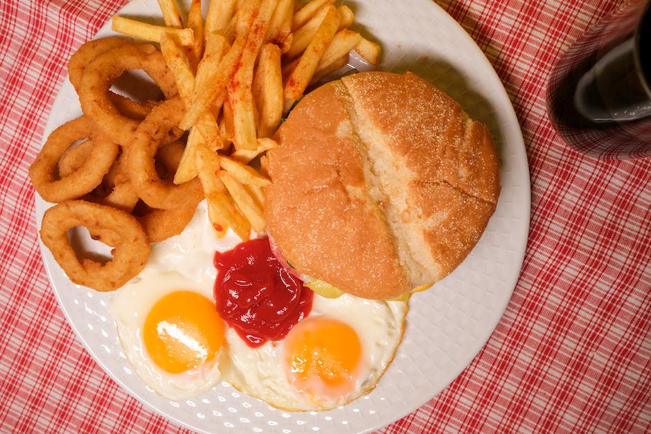 Kalorienvergleich zwischen Pizza und Burger