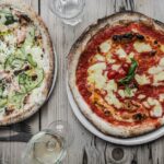 Pizza Margherita-Klassischer italienischer Ofenkäsekuchen