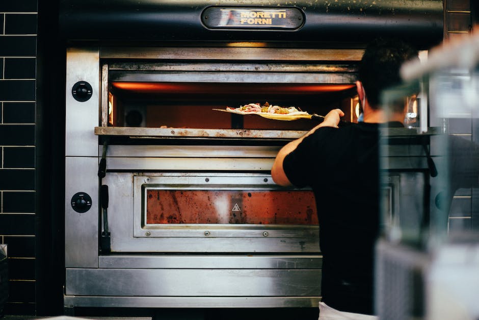 Backzeit für TK Pizza