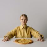 Kaloriengehalt einer Pizza im Restaurant