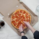 Kalorienaufnahme einer Pizza Margherita 30 cm