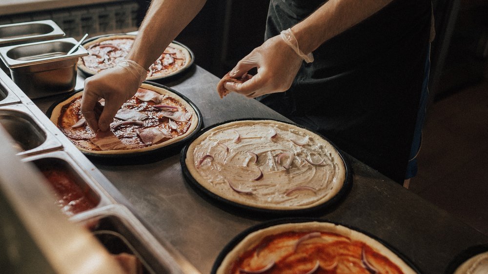 pizza durchlaufofen