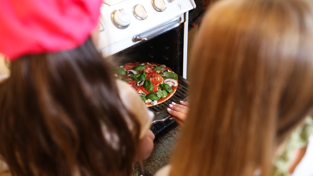 wie lange braucht eine pizza bei 200 grad